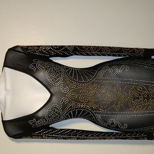 Sheer mesh Stage or club dress